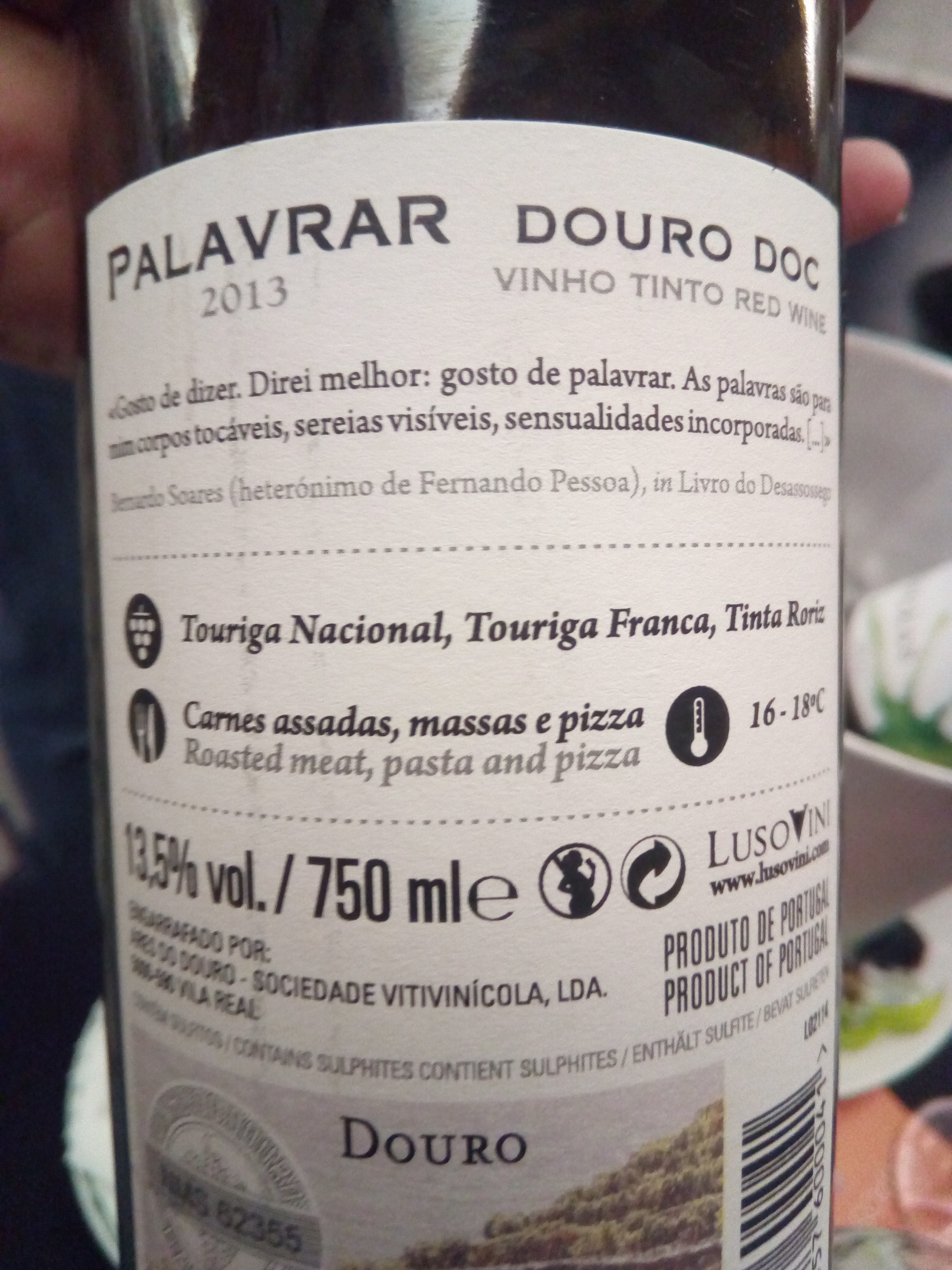 Vinho Palavrar