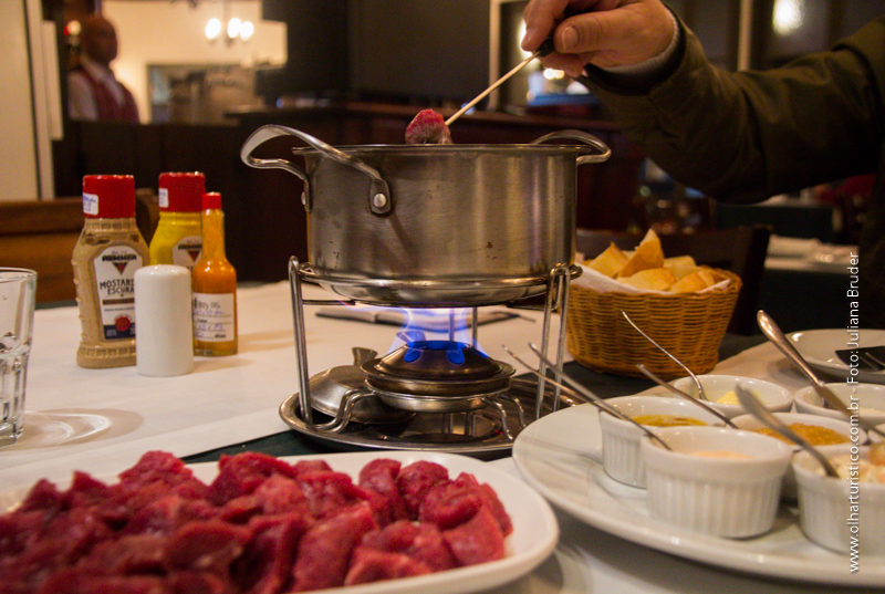 fondue de carne do Konstanz