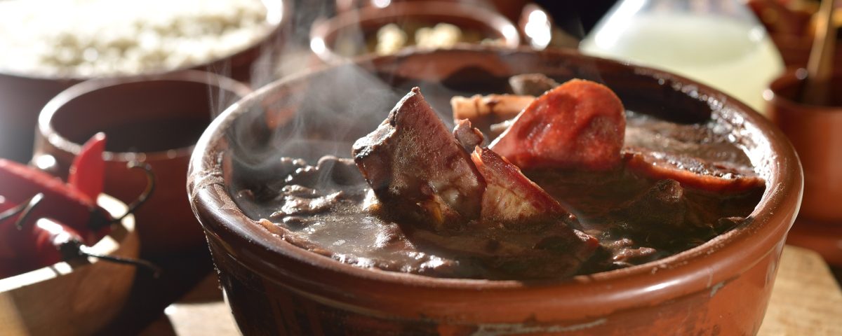 Feijoada of black beans